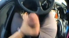 Big Cumshot In Car