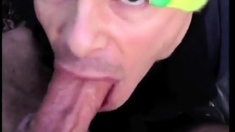 This is the hottest fucking cock slobbering