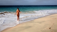 Real naked amateurs outdoor beach play