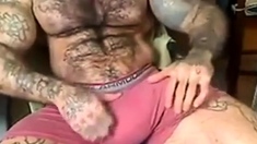 Str8 godzilla cock inside his underwear ll