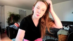 Amateur RedHead Sex Show on WebCam iveCamGirls