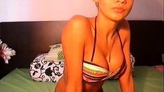 Brunette Solo Webcam Masturbation