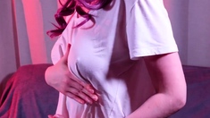 Close up BJ cumshot