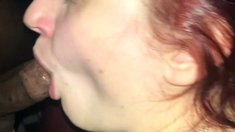 Chubby Amateur Deepthroat Blowjob POV