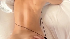 Glam Blonde Ass Cumshot After Hardcore Anal