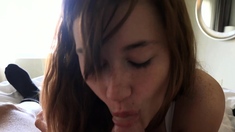 Hot amateur blonde in hardcore pov sex