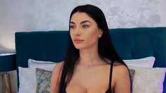 Chubby Brunette Big Boobs Dildo Masturbation