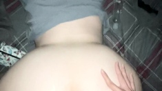 Big Ass Brunette Chick Blowjobs POV