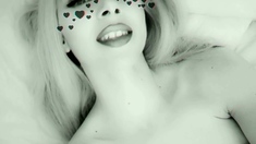 Amateur blonde teen stunner gobbles hard pov cock