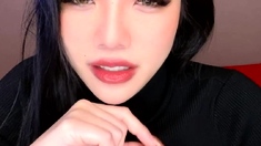 Brunette solo honey shows her masturbating skills