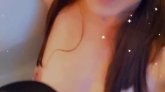 Amateur Foot Fetish Girlfriend Sucks and gives a Footjob