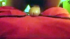 Skinny Twink's Thick Cum Orgasm While Humping a Towel