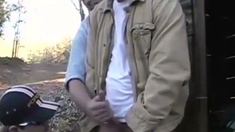 Outdoor Amateur Blowjob