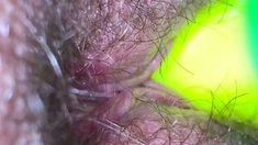 Amateur close up hairy pussy PinkClit