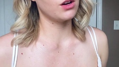 Cute Blonde Teen Solo Orgasm