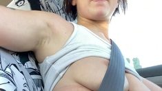 Big boobs milf masturbates with her dildo