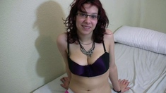 MILF with Big Boobs enjoying herself on cam