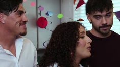 Anal gang bang for slutty Latina milfs bday
