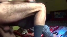 Bear Daddy Takes a Bareback Load