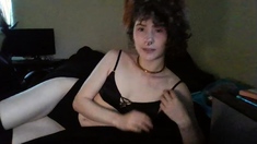 Cute blonde amateur webcam teen masturbating