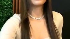 Brunette Solo Webcam Masturbation