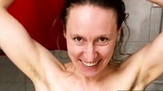 British Amateur MILF Claire's Saggy Small Tits