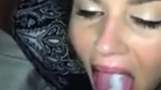 Stunning Girl Blows And Swallow Cum