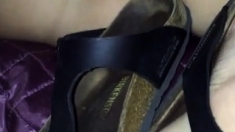 Milf i Birkenstock Gizeh