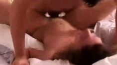 Cute brunette young hookup amateur teen blowjob