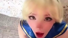 Sailor Babe Takes Boyfriends Cock