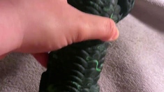 Monster Cock Dildo For My Tight Pussy Until I Squirt