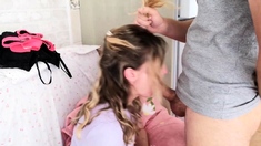 Blonde Czech Amateur's Hairy Creampie