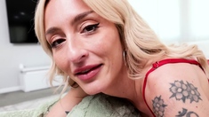 Stepmom And Stepaunt Yoga Threesome