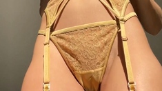Amateur Chick Ass Shaking In Panties