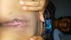 Closeup wet Indian Masturbation