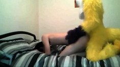 Skinny Twink Fucked By Mascot