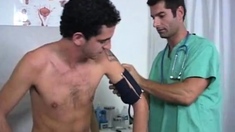 Video accidental cum during physical and doctors exam men