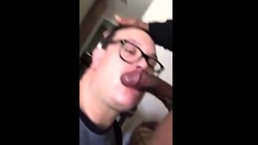 White Guy Sucking BBC